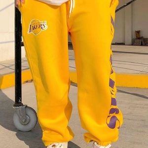 Fashion Nova NBA Lakers Sweatpants
